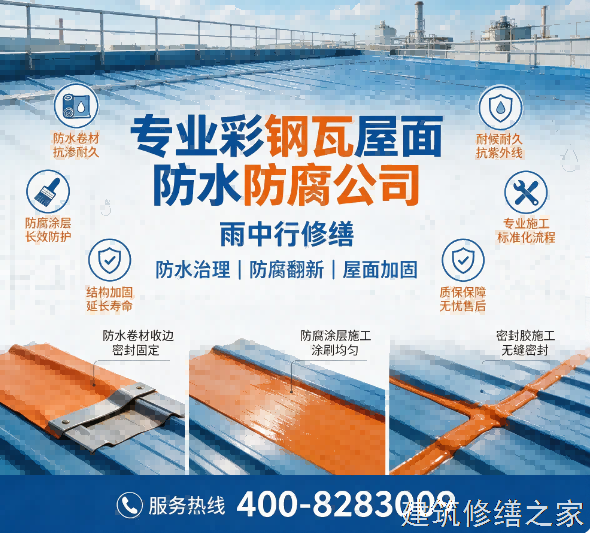 金华2026永康市 彩钢瓦屋面防水 排名前十的源头厂家